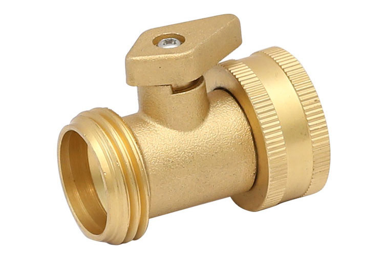 Pirinç shut-off valve with copper handle made in China